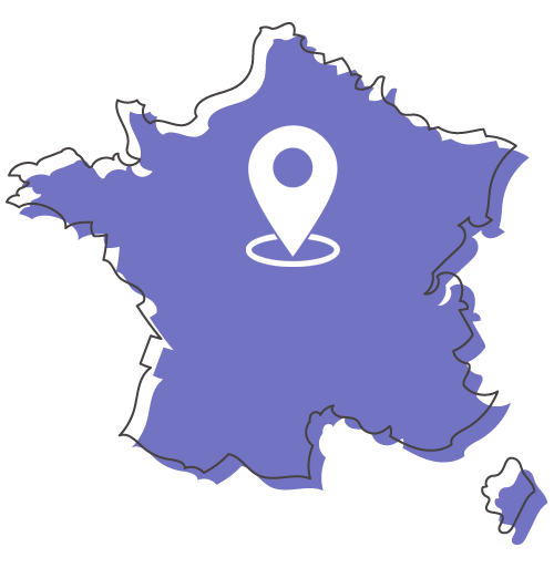 Illustration carte de France